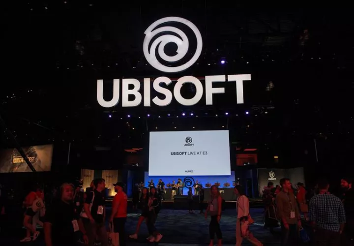 egistro del logo de Ubisoft en la feria Electronic Entertainment Expo (E3) 2019, en Los Ángeles, California (EE.UU.). EFE