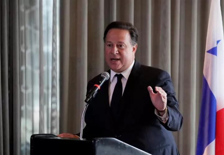 En la imagen, el presidente de Panamá, Juan Carlos Varela. EFE/Archivo
