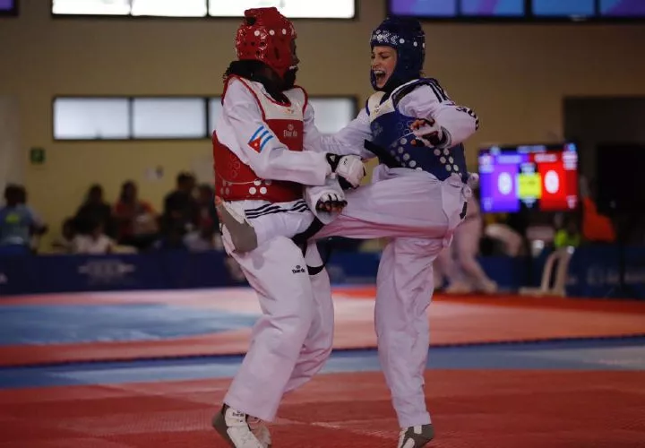 La taekwondista Carolena Carstens, de 23 años, será la abanderada de Panamá para los Juegos Panamericanos Lima 2019. Foto: COP