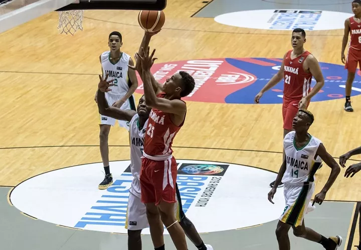 Panamá  se apunta su primer triunfo por marcador de 125 por 69 ante Jamaica. Foto: Cortesía