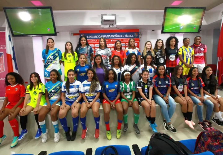 Las jugadoras se mostraron entusiastas. Foto:Anayansi Gamez