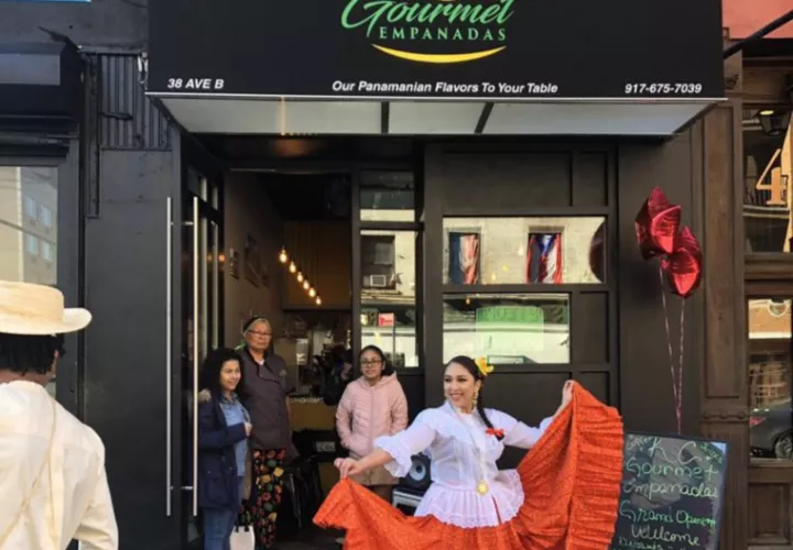 El restaurante con comidad panameñas en Nueva York.
