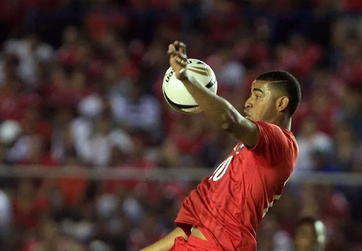 Aníbal Godoy, mediocampista de la selección nacional. Foto:Anayansi Gamez