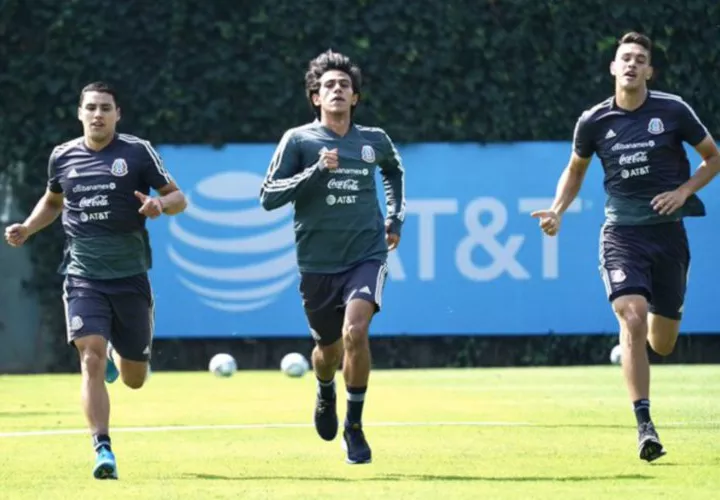 Entrenamientos de la Selección de México. Foto: Federación Mexicana de Fútbol