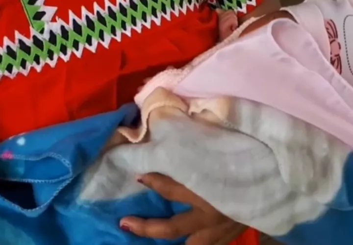 La bebé presentó cuadro de fallas en el sistema digestivo e intestinal o enterocolitis. Mayra Madrid