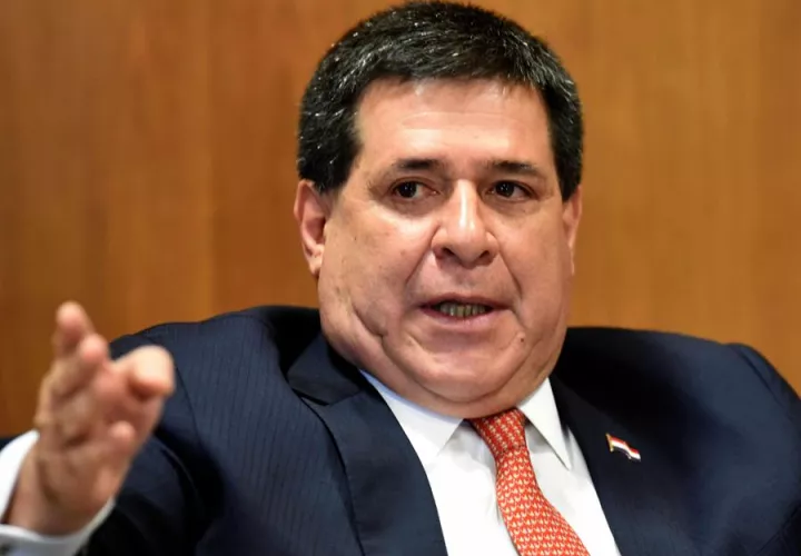 El expresidente paraguayo Horacio Cartes. EFE