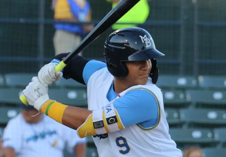 Miguel Amaya (izq.) y Humberto Mejía fueron protegidos en el “roster” de 40 de los Cachorros de Chicago y Marlins de Miami, respectivamente. Fotos: Cortesía