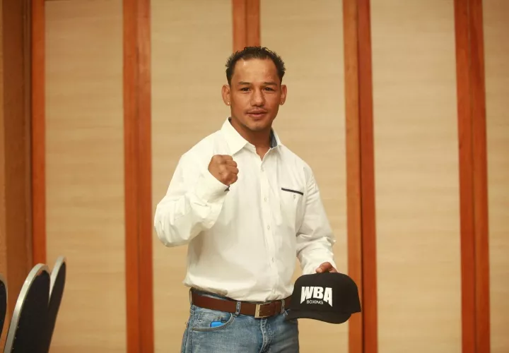 Luis “El Nica” Concepción encabezará la función al disputar el campeonato mundial interino mosca de la AMB. Fotos: Anayansi Gámez