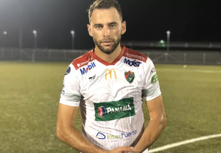Leandro Bessone, jugador del Atlético Chiriquí. Foto: Atl. Chiriquí