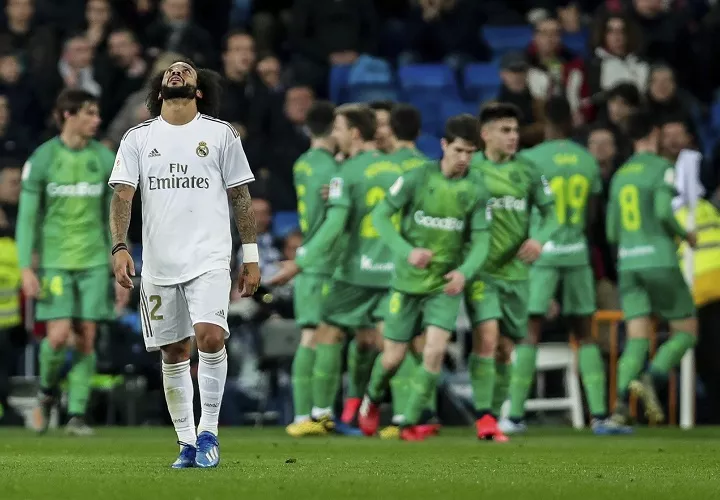 El brasileño Marcelo Vieira reacciona tras perder. Foto: AP