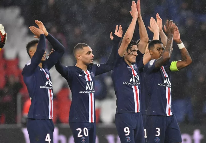 Jugadores celebran el triunfo. Foto: Twitter