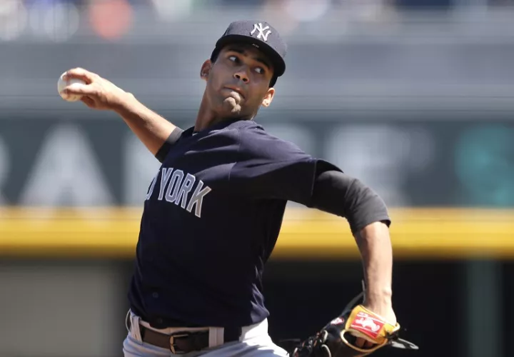 Deivi García./  Foto AP