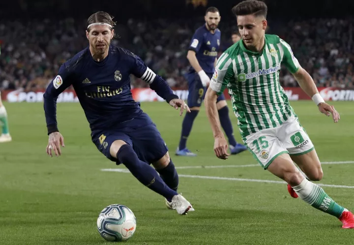 El capitán madridista, Sergio Ramos, pidió calma, tras la nueva derrota (2-1) de ayer su equipo ante el Betis. Foto: AP