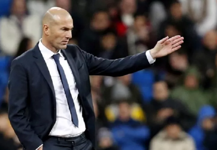 El entrenador del Real Madrid, Zinedine Zidane. Foto: EFE