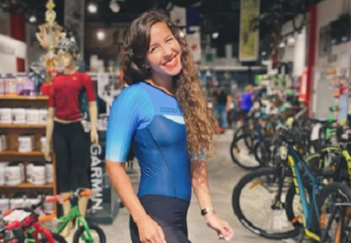 Margie Patricia Real, triatlonista panameño. Foto: Instagram