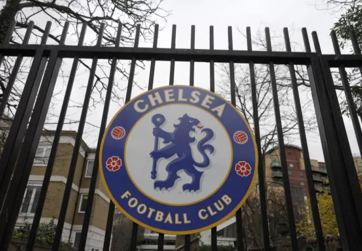 Entrada de las instalaciones del club. / AP