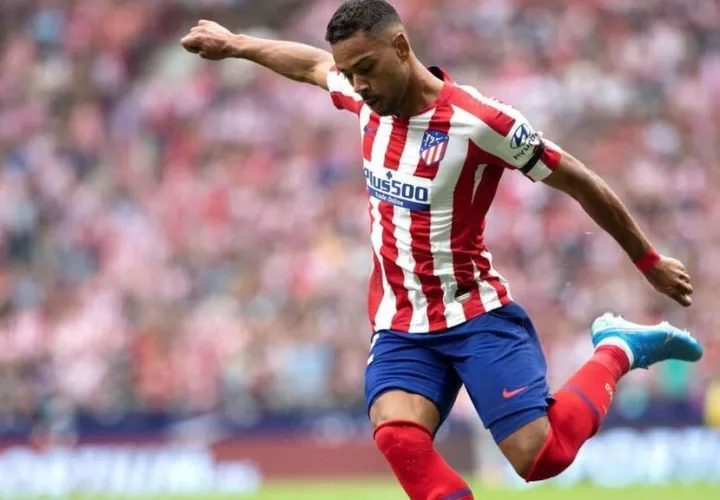 Renan Lodi, lateral del Atlético de Madrid. 
