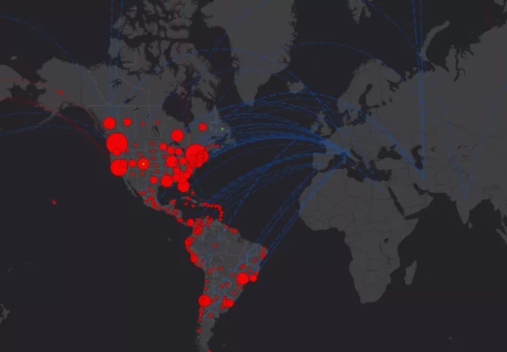 Imagen; https://who.maps.arcgis.com/apps