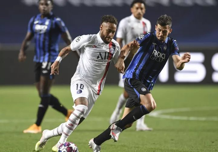 Neymar y Kylian Mbappé Foto:EFE