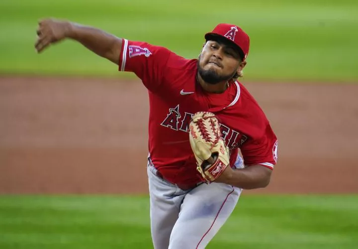 Jaime Barría sigue ganando confianza en las Grandes Ligas. Foto: AP