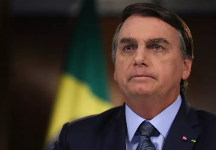 El presidente Jair Bolsonaro, fue sometido a una intervención. FOTO/EFE