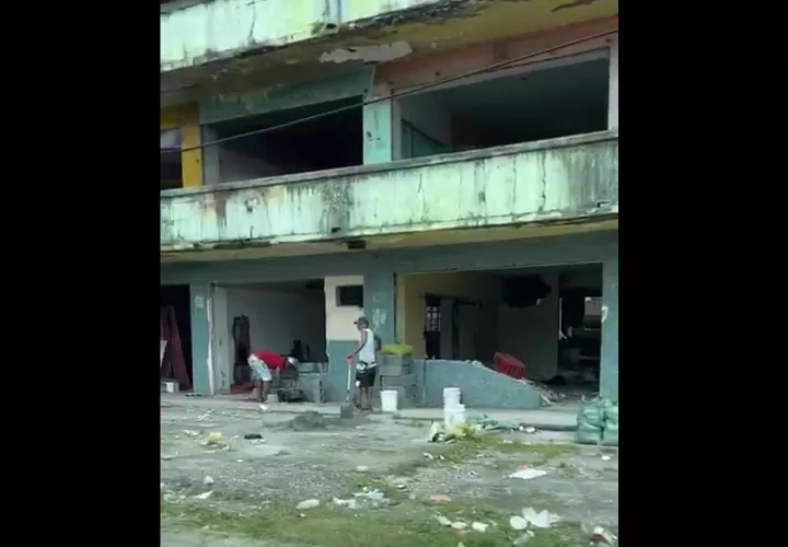 Inescrupulosos han empezado a habilitar los apartamentos.