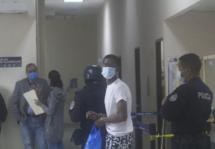 ‘Pipo Cerezo’ en el SPA de Palza Ágora durante la audiencia de Wendy Rodríguez. Foto: Archivo