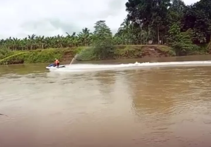 El cuerpo fue ubicado el domingo en horas de la madrugada 13 kilómetros aguas a bajo de donde se había reportado su desaparición.