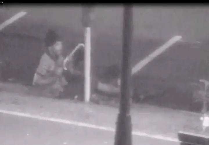 El delincuente trató de despistar a los policías 