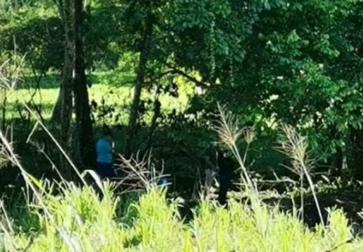 El hallazgo se registró en horas de la mañana 