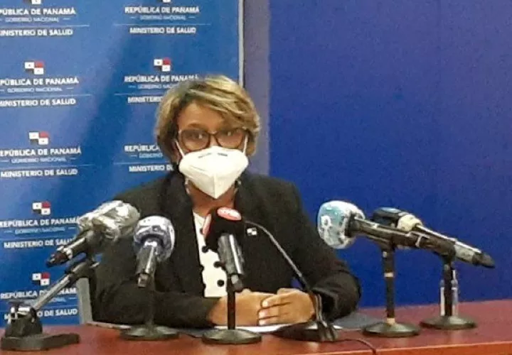 Viceministra de Salud, Ivette Berrio.