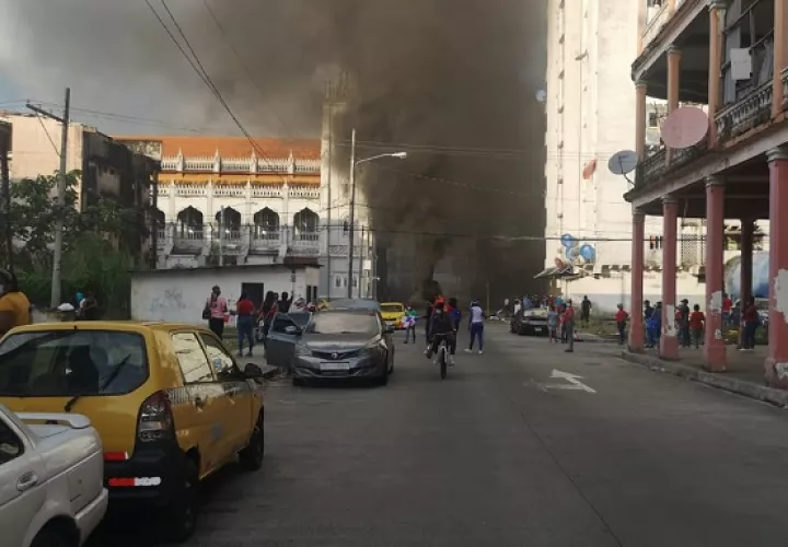 Por el momento más de 10 personas han sido  aprehendidas por participar en estos cierres de calles en la provincia de Colón.