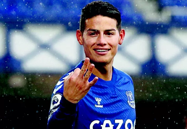 James Rodríguez Foto:EFE