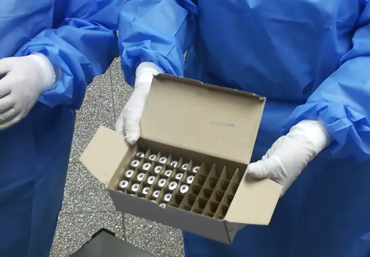 dosis de vacuna de Pfizer.