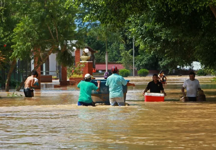 Unas 30 comunidades rurales fueron afectadas. FOTO/EFE
