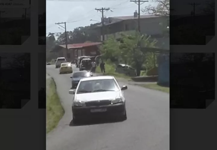 Vistas del área donde ocurrieron los hechos. 