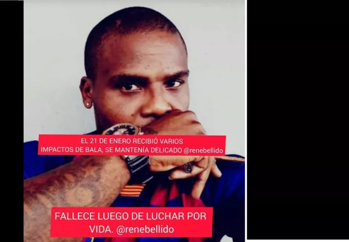 El hombre fue baleado el 21 de enero