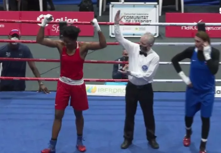 Atheyna Bylon luego del triunfo en el torneo Boxam.