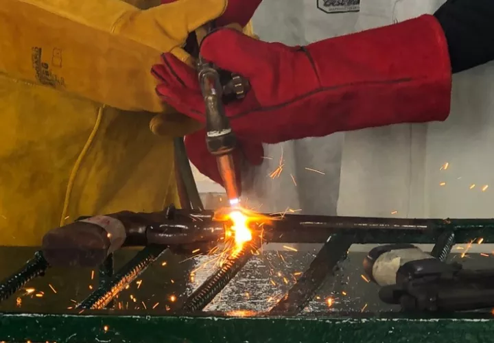  Muchas de las armas destruidas estaban vinculadas a hechos delictivos.