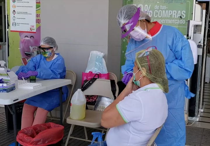 En las últimas horas, se confirmaron cinco casos de Covid-19 en la provincia, todos en el distrito de Chitré.