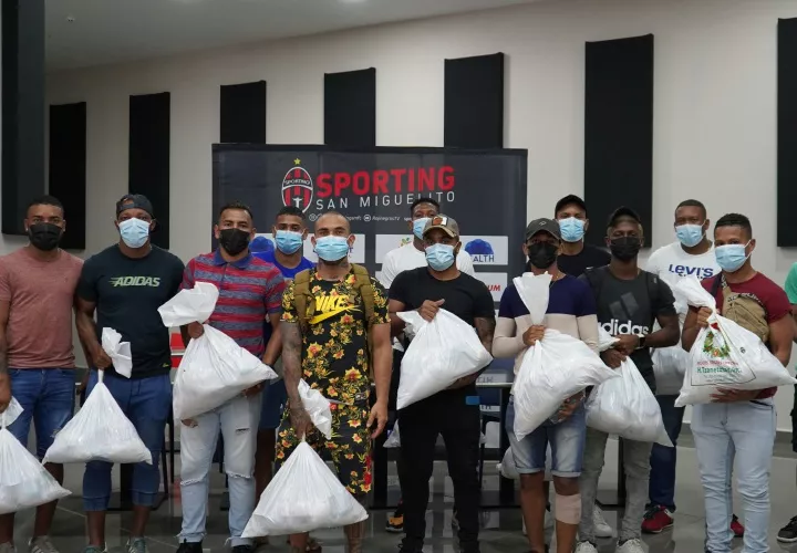 La AFUTPA agradeció el gesto del Sporting. Foto:Sporting SM