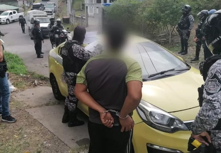 Unidades de Linces los ubicaron y aprehendieron.