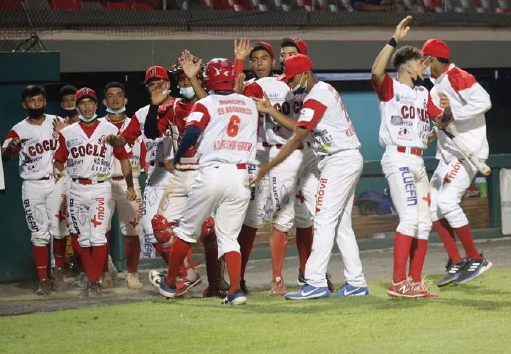El equipo de Coclé ha mostrado consistencia desde el inicio del Campeonato Nacional de Béisbol Juvenil. Foto: Cortesía/ Fedebeis