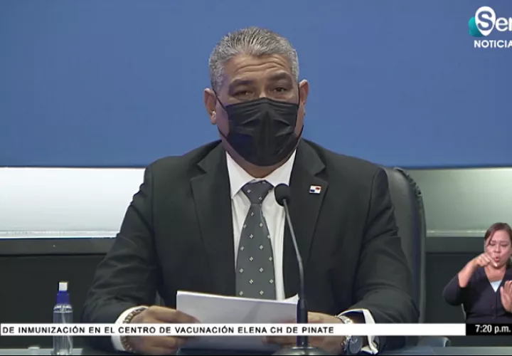 Ministro de Salud Luis Francisco Sucre.