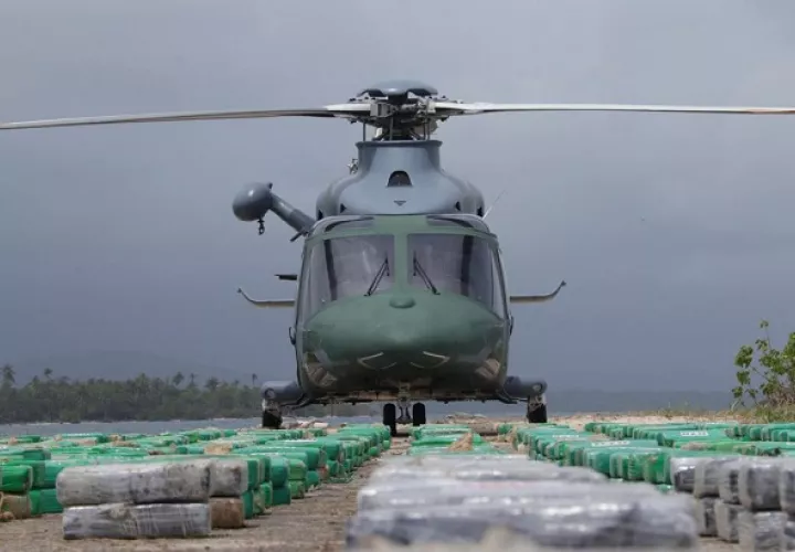 Estos decomisos son muestra de la lucha que adelantan los estamentos de Seguridad con el apoyo del Centro Regional de Operaciones Aeronavales (Croan).