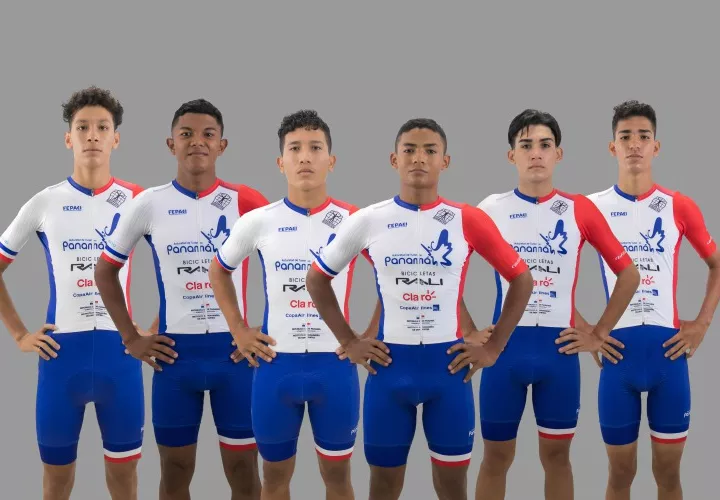 Selección Junior de Ciclismo de Panamá. Foto: FEPACI