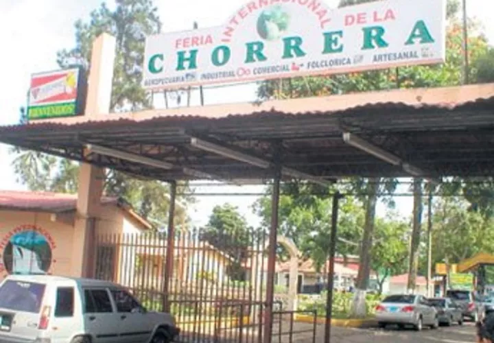 Vista general de la entrada de la Feria de La Chorrera.