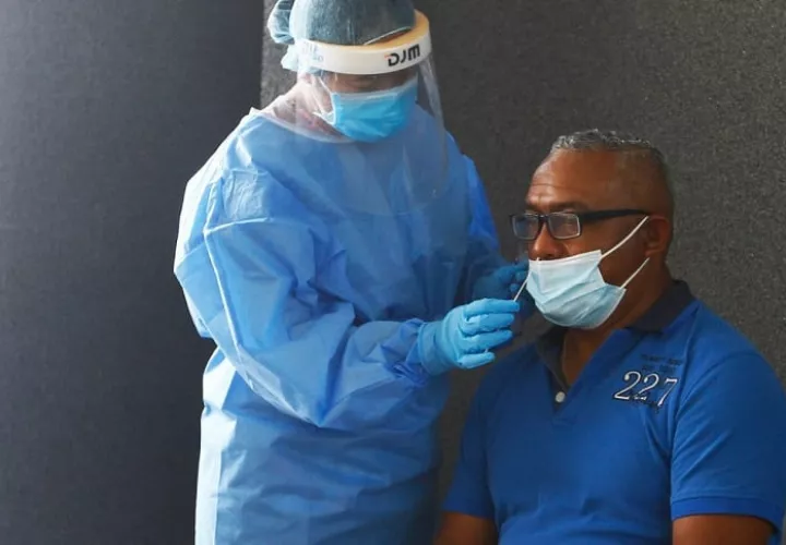 Prueba de hisopados.  (Foto:Ilustrativa)