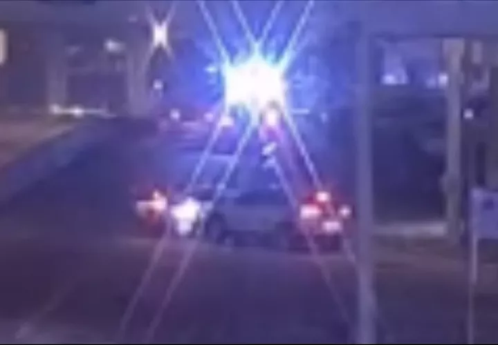 Las cámaras del CON captaron todo.