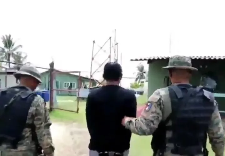 El señalado será puesto en las próximas horas a órdenes de la Fiscalía Regional de Colón.